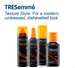 TRESemme texture style